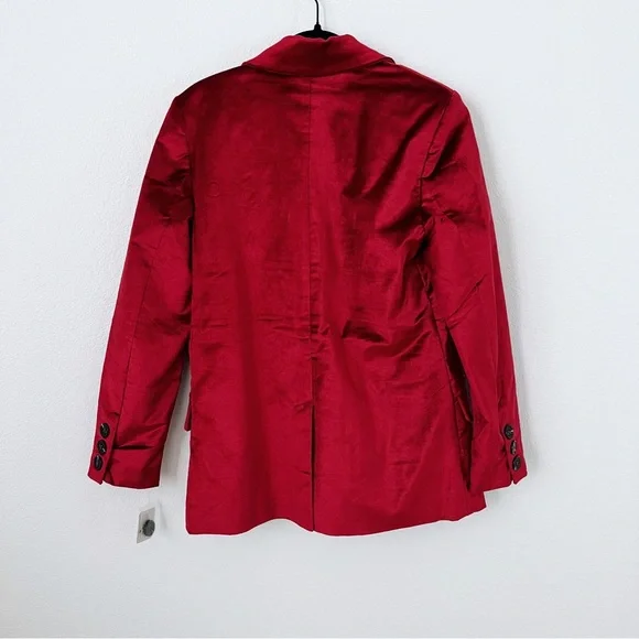 Free People Velvet Ashby Blazer